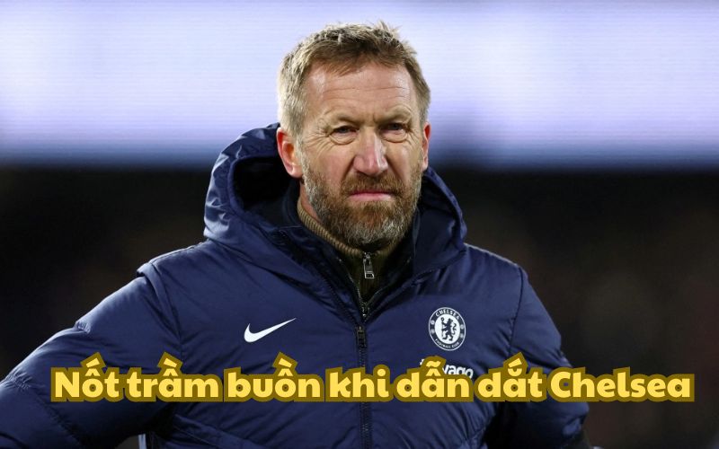 Graham Potter không thể hiện được nhiều khi dẫn dắt một đội bóng lớn như Chelsea