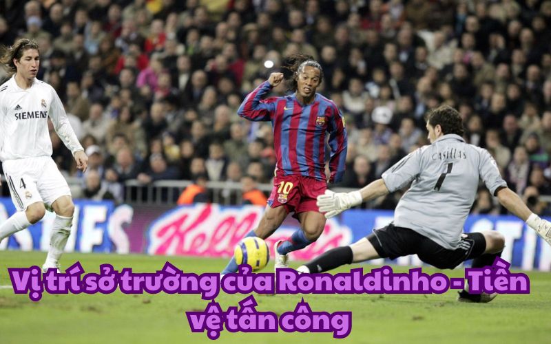 Ronaldinho là một trong những tiền vệ công xuất sắc nhất lịch sử bóng đá