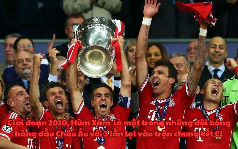 Bayern đã vô địch C1 vào năm 2013 sau khi đánh bại Dortmund trong trận chung kết