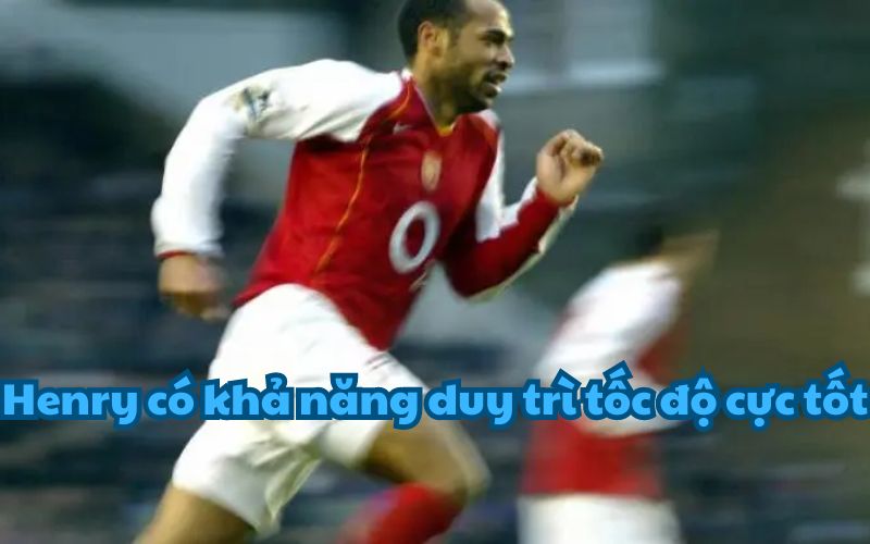 Henry tốt hơn Ronaldo về khả năng duy trì tốc độ