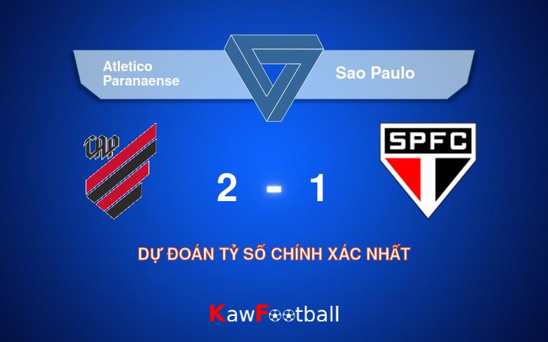 Soi kèo Atletico Paranaense vs Sao Paulo 07h30 04/07/2024