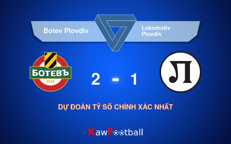 Soi kèo Botev Plovdiv vs Lokomotiv Plovdiv 01h15 29/07/2024