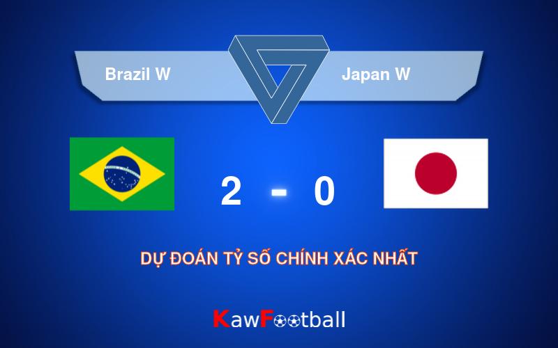 Soi kèo Brazil W vs Japan W 22h00 28/07/2024