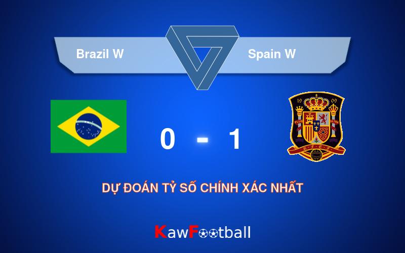 Soi kèo Brazil W vs Spain W 22h00 31/07/2024