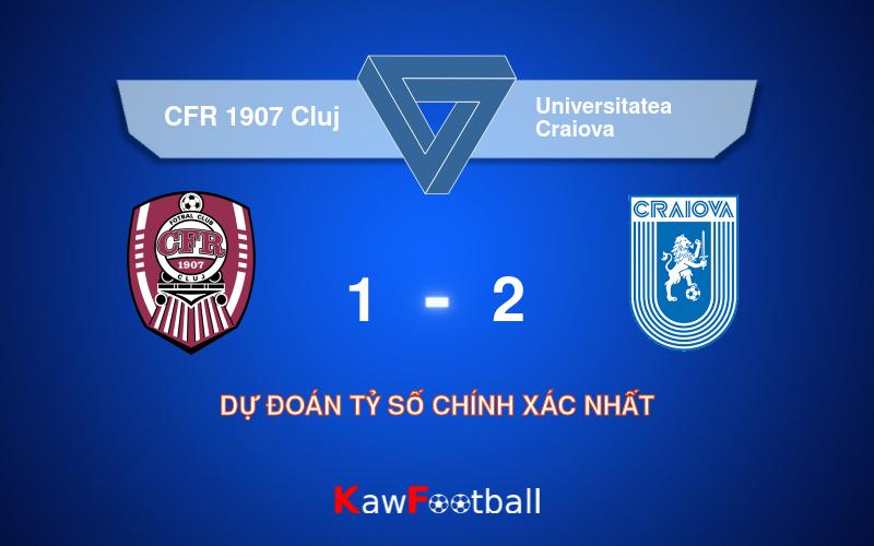 Soi kèo CFR 1907 Cluj vs Universitatea Craiova 02h00 29/07/2024