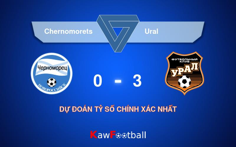 Soi kèo Chernomorets vs Ural 23h30 27/07/2024