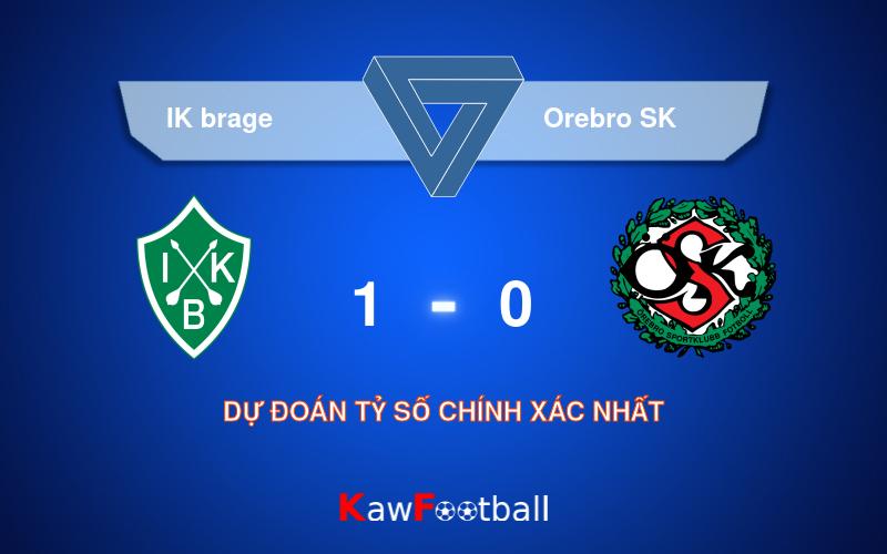 Soi kèo IK brage vs Orebro SK 20h00 28/07/2024