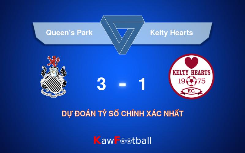 Soi kèo Queen's Park vs Kelty Hearts 21h00 27/07/2024