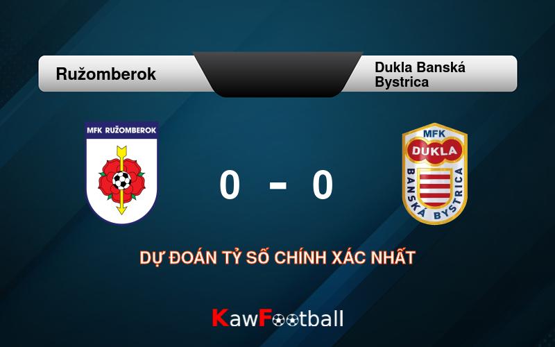 Soi kèo Ružomberok vs Dukla Banská Bystrica 23h00 28/07/2024