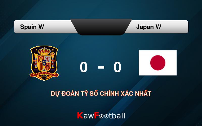 Soi kèo Spain W vs Japan W 22h00 25/07/2024