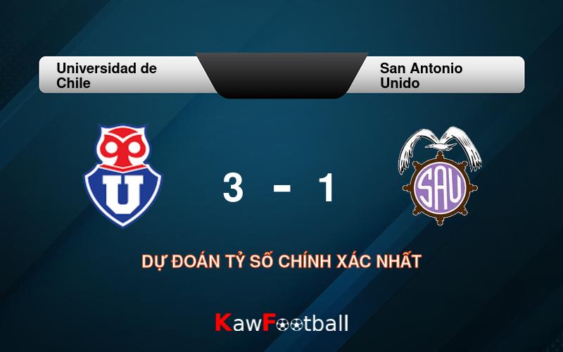 Soi kèo Universidad de Chile vs San Antonio Unido 06h00 02/07/2024