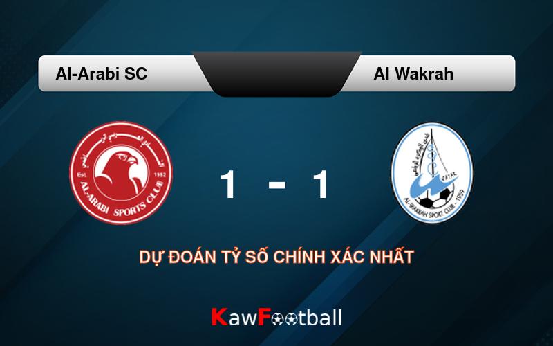 Soi kèo Al-Arabi SC vs Al Wakrah 00h30 18/08/2024