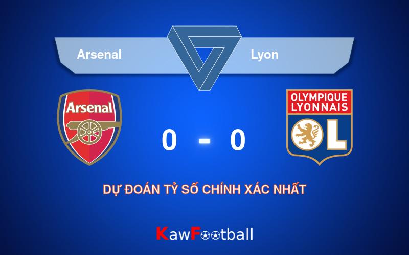 Soi kèo Arsenal vs Lyon 20h00 11/08/2024