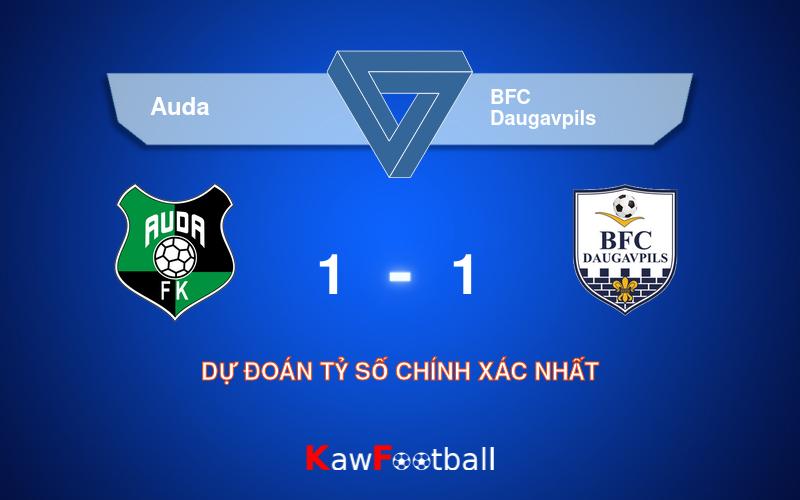 Soi kèo Auda vs BFC Daugavpils 22h00 04/08/2024