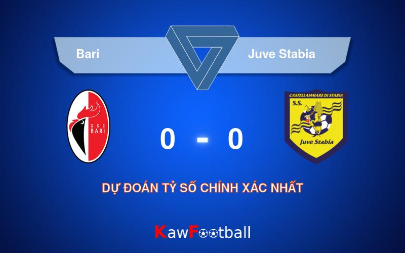 Soi kèo Bari vs Juve Stabia 01h30 18/08/2024