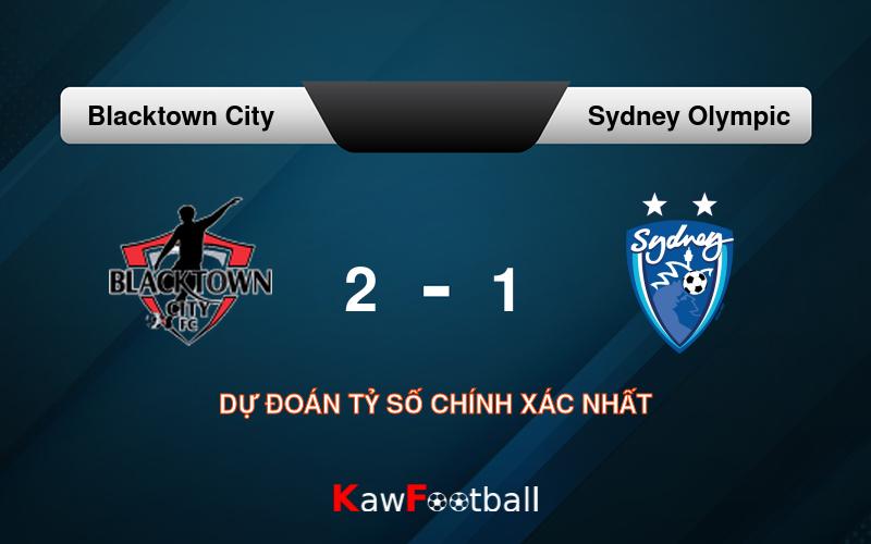 Soi kèo Blacktown City vs Sydney Olympic 12h00 04/08/2024