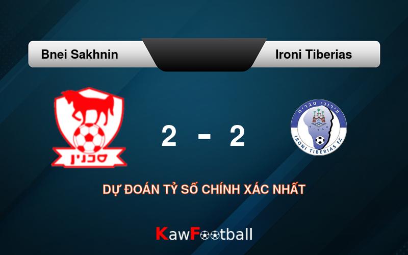 Soi kèo Bnei Sakhnin vs Ironi Tiberias 00h00 12/08/2024