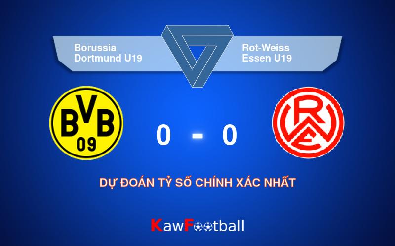 Soi kèo Borussia Dortmund U19 vs Rot-Weiss Essen U19 16h00 04/08/2024