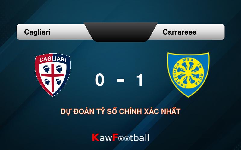 Soi kèo Cagliari vs Carrarese 02h15 13/08/2024