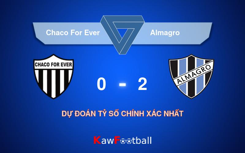 Soi kèo Chaco For Ever vs Almagro 03h00 04/08/2024