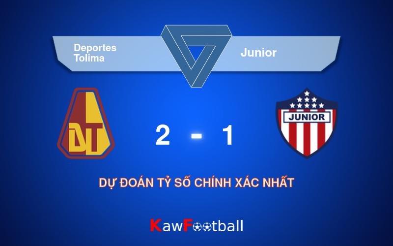 Soi kèo Deportes Tolima vs Junior 07h30 25/08/2024