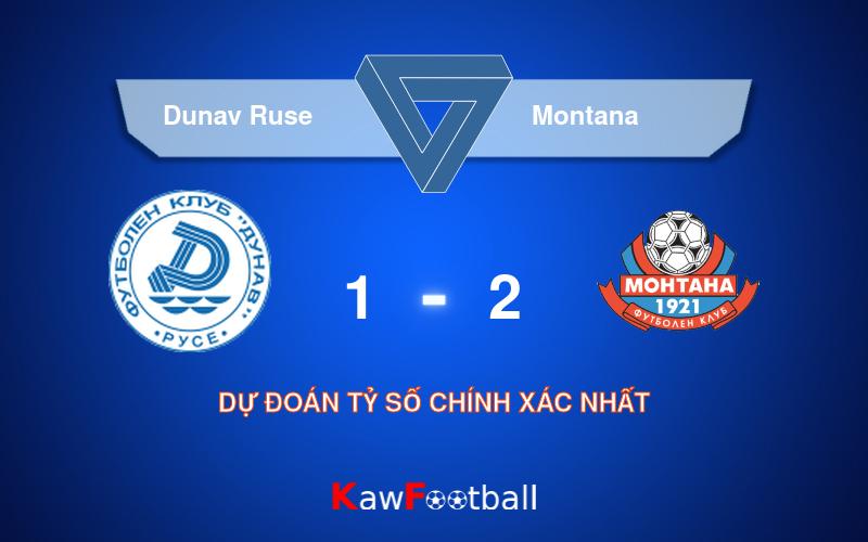 Soi kèo Dunav Ruse vs Montana 00h00 12/08/2024