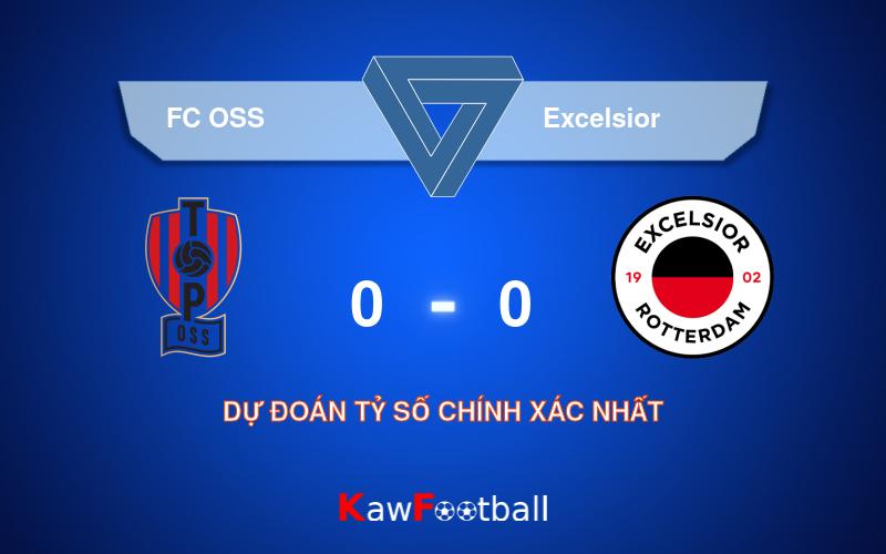 Soi kèo FC OSS vs Excelsior 01h00 10/08/2024