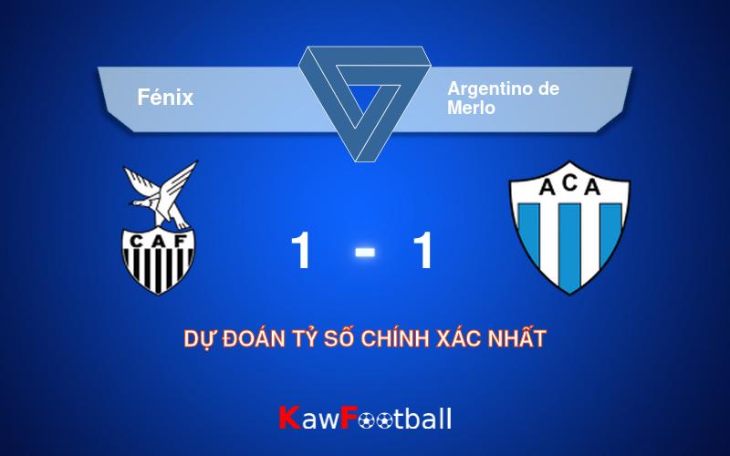 Soi kèo Fénix vs Argentino de Merlo 03h00 18/08/2024