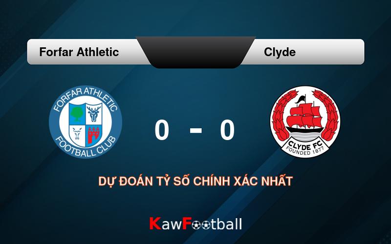 Soi kèo Forfar Athletic vs Clyde 21h00 03/08/2024