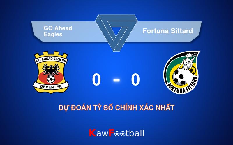 Soi kèo GO Ahead Eagles vs Fortuna Sittard 19h30 11/08/2024