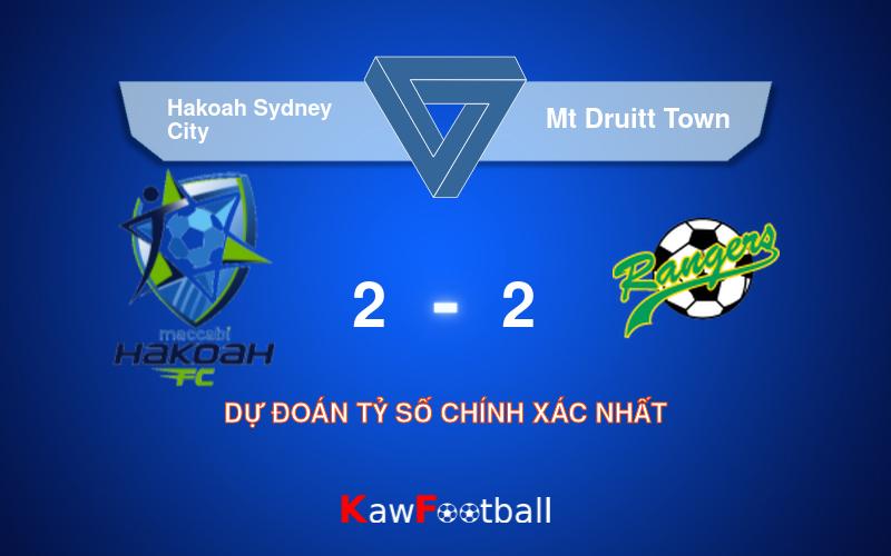 Soi kèo Hakoah Sydney City vs Mt Druitt Town 13h30 10/08/2024