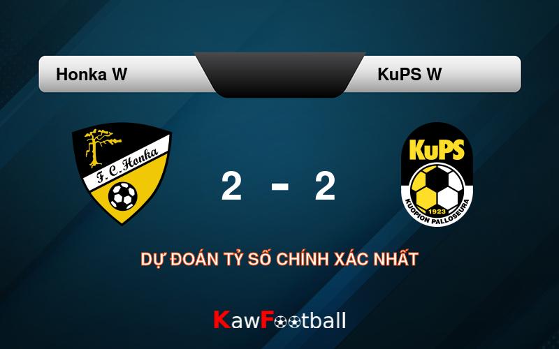 Soi kèo Honka W vs KuPS W 19h00 11/08/2024