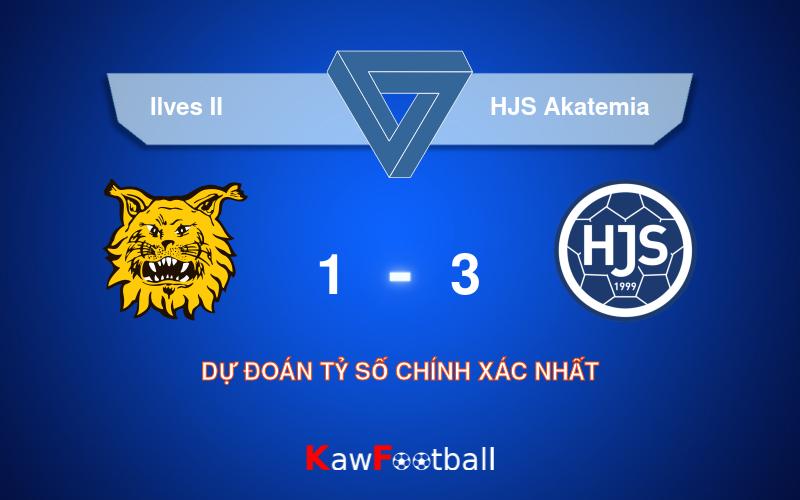 Soi kèo Ilves II vs HJS Akatemia 19h00 10/08/2024