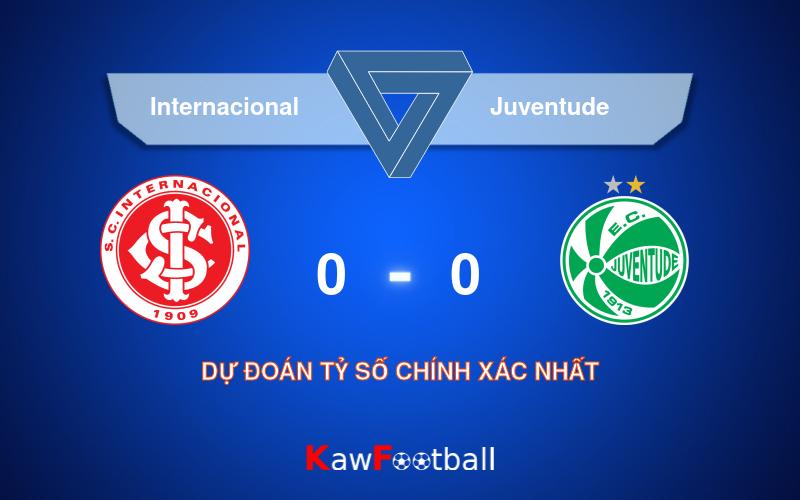 Soi kèo Internacional vs Juventude 05h30 15/08/2024