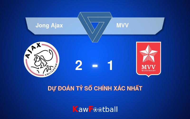 Soi kèo Jong Ajax vs MVV 01h00 20/08/2024