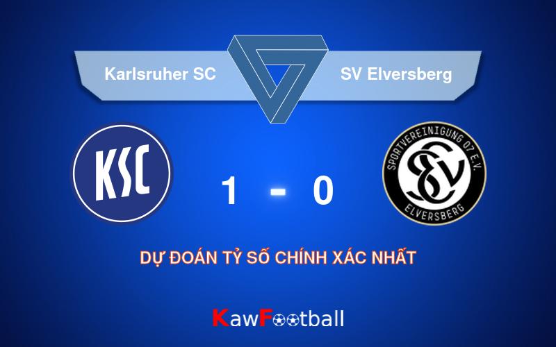 Soi kèo Karlsruher SC vs SV Elversberg 23h30 23/08/2024