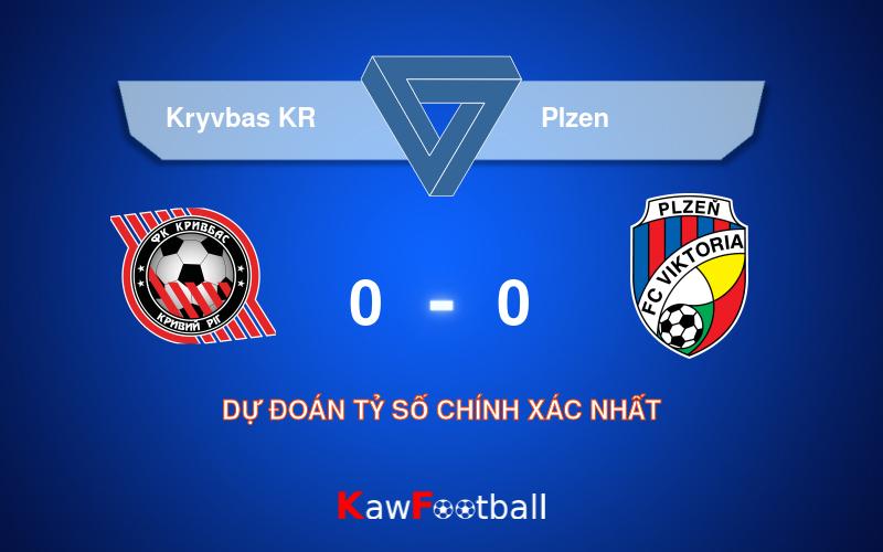 Soi kèo Kryvbas KR vs Plzen 01h00 09/08/2024