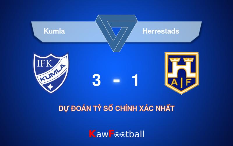 Soi kèo Kumla vs Herrestads 21h00 03/08/2024