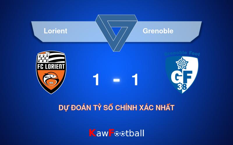 Soi kèo Lorient vs Grenoble 19h30 24/08/2024