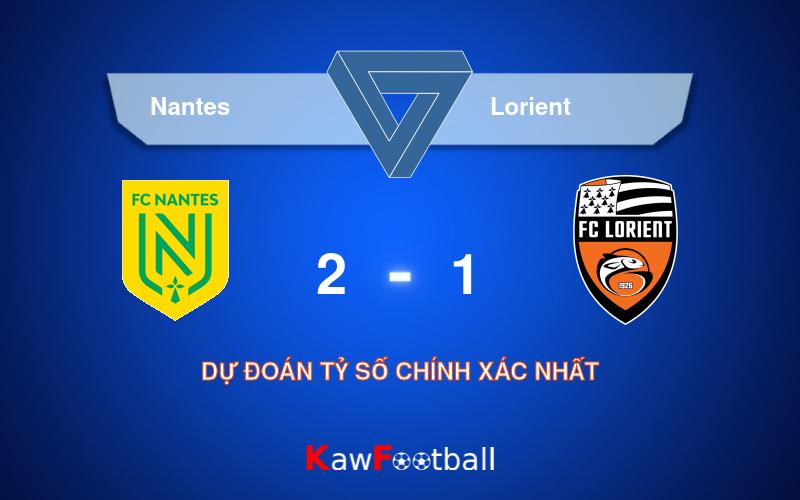 Soi kèo Nantes vs Lorient 22h00 07/08/2024