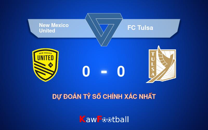 Soi kèo New Mexico United vs FC Tulsa 08h00 15/08/2024