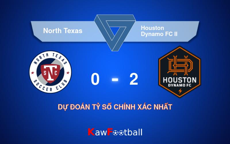 Soi kèo North Texas vs Houston Dynamo FC II 07h45 18/08/2024