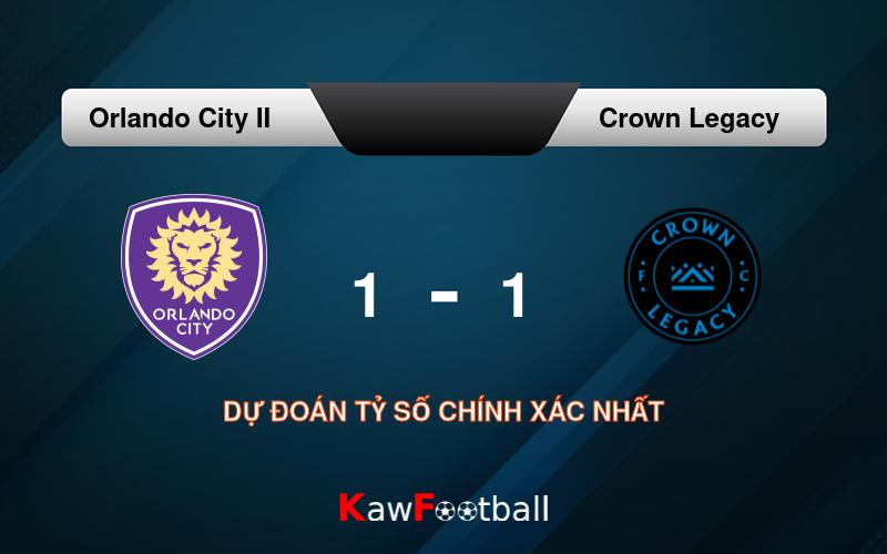 Soi kèo Orlando City II vs Crown Legacy 04h00 12/08/2024