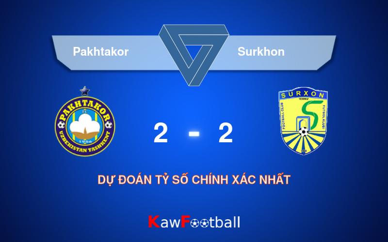 Soi kèo Pakhtakor vs Surkhon 21h00 22/08/2024