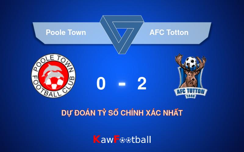 Soi kèo Poole Town vs AFC Totton 21h00 17/08/2024