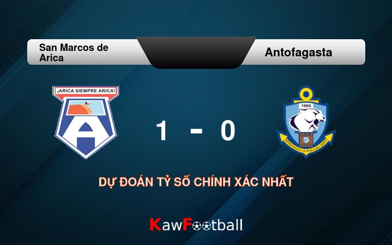 Soi kèo San Marcos de Arica vs Antofagasta 07h30 06/08/2024