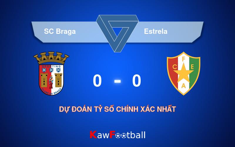 Soi kèo SC Braga vs Estrela 02h30 12/08/2024