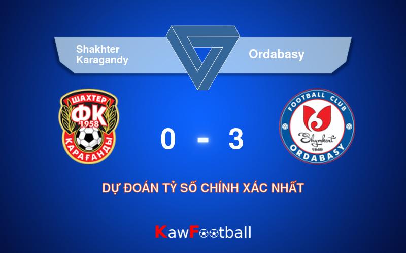 Soi kèo Shakhter Karagandy vs Ordabasy 20h00 18/08/2024