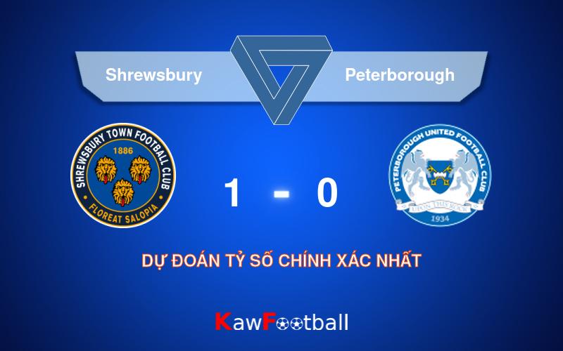 Soi kèo Shrewsbury vs Peterborough 18h30 17/08/2024