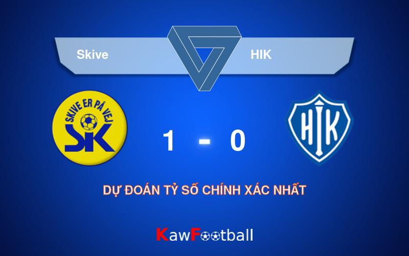 Soi kèo Skive vs HIK 19h00 10/08/2024